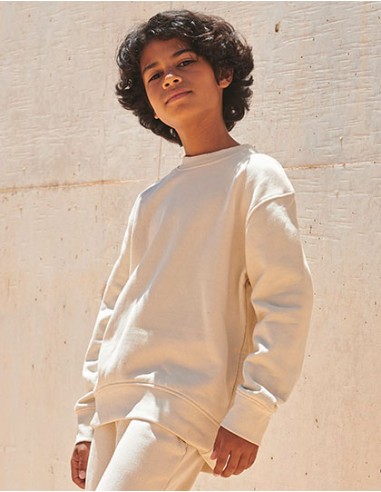 S-SM530-Kids' Sustainable Fashion Curved Hem Sweat